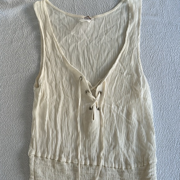 BECCA Ponza Plunge Dress Cover Up, Size Medium, $119 - Picture 4 of 8